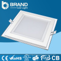 Quente branco novo design melhor preço China cool alibaba exportação de boa qualidade led vidro painel de luz